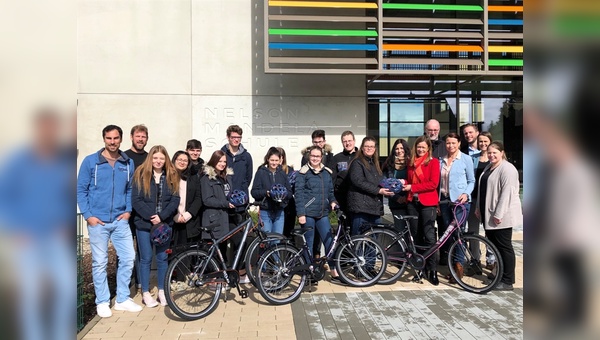 Projektstart in Rheine mit Batavus Bäumker.