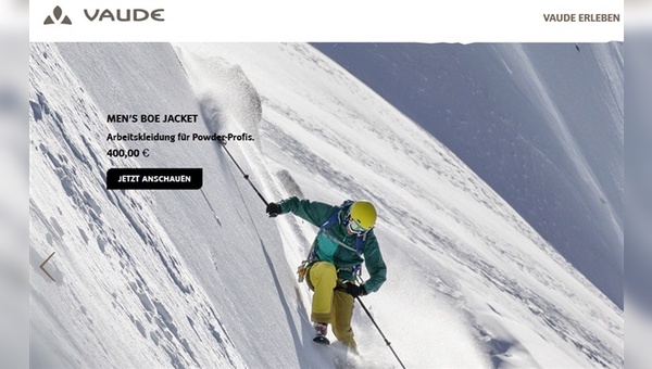 Vaude regelt den Online-Vertrieb neu