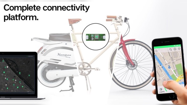 Comodule verbindet das E-Bike mit dem Nutzer.