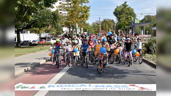 Kidical Mass in Nürnberg - Foto: Ludwig Eble