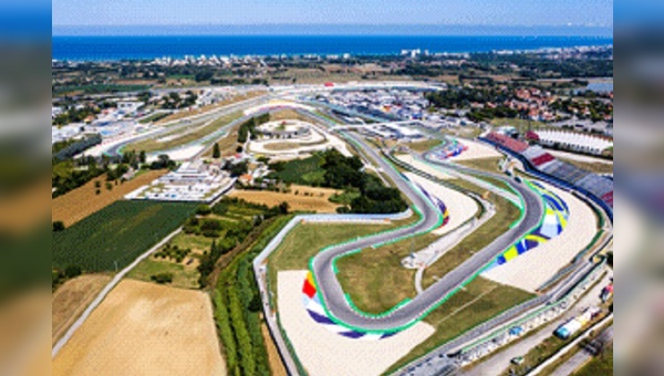Misano World Circuit in der Näne von Rimini