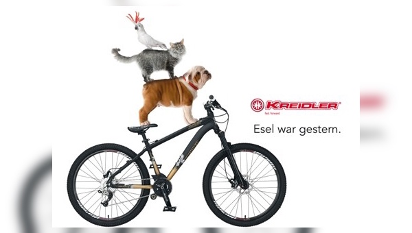 Plakatmotiv für Kreidler