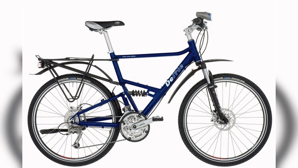 Das {i}Delite{/i} kann jetzt mit wenigen Handgriffen vom Tourenrad zum sportlichen Mountainbike verwandelt werden.