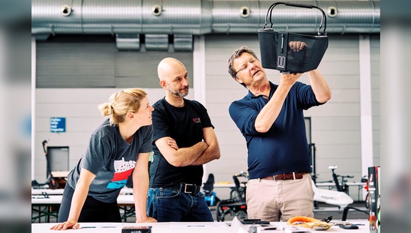 Die Eurobike-Jury bei der Arbeit.