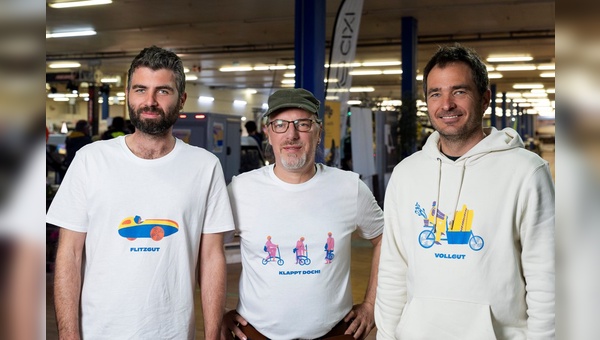 Foto: Volltoll - : Die Spezi-Veranstalter Gabriel Wolf, Franz Furmaniak, Florian Wolf (v.l.n.r.)