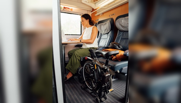 Foto: Brompton - Brompton und die Bahn - ein funktionierendes Match