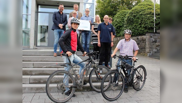 Als "Fahrradfreundlicher Arbeitgeber" zertifiziert