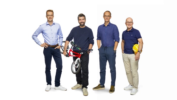 Von Links: Mathias Ihlenfeld, Christian Bezdeka, Marcus Ihlenfeld, Guido Dohm 
