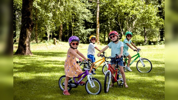 Kindersonnebrillen als Zugabe beim Fahrradkauf