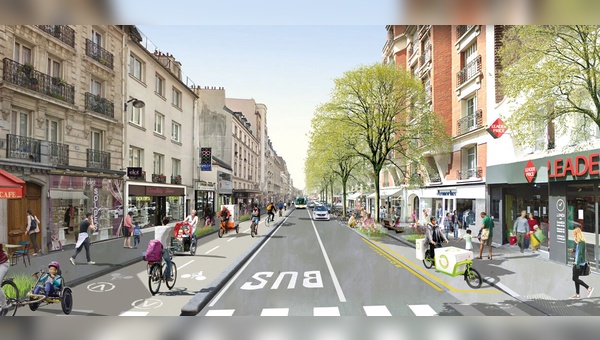 Corona beschleunigt die Umsetzung von Plänen hin zu Lebensqualität und »Nahmobilität« – wie hier in Paris.