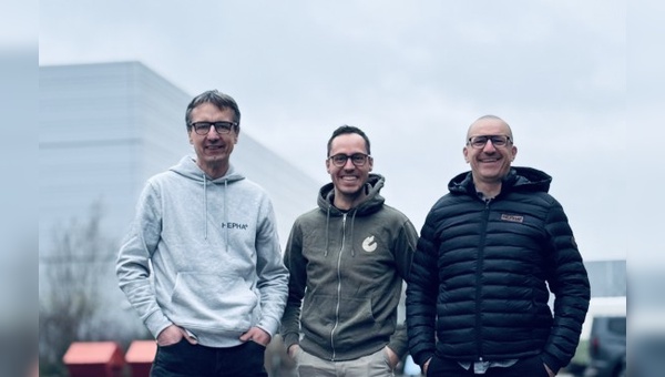 Foto: Hepha - v.l. Andrzej Luniak, Beltain Schmid und Sebastien Raymond 