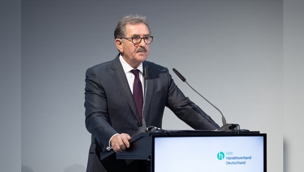HDE-Präsident Josef Sanktjohanser