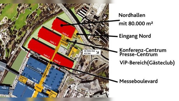 Die Ifma verzichtet in diesem Jahr auf die Halle 9, dafür kommt die Halle 8 neu hinzu.