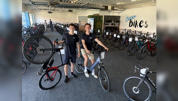 Foto: Cleverbikes - Magnus Beck und Henrik Paas  haben das Unternehmen vor rund drei Jahren gegründet. 