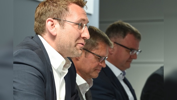 v.l.: Stefan Mittag, Klaus Wellmann und Andreas Brand