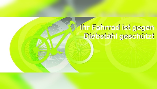 Recobike empfiehlt sich als Ergänzung zum Fahrradschloss.