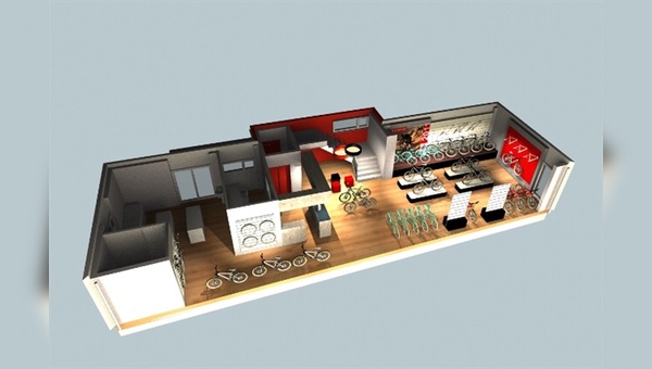 Specialized Concept Store - Blick ins Erdgeschoss
