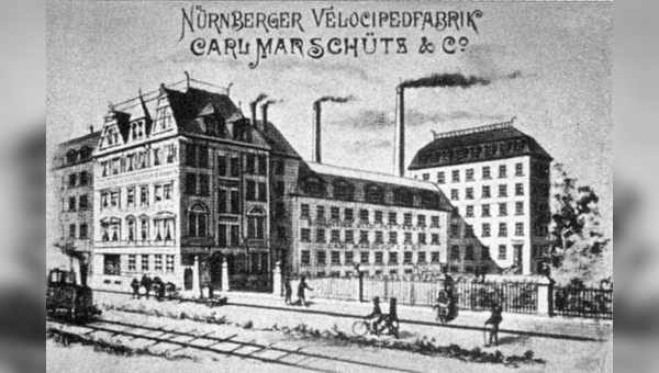 Sachs Velocipedfabrik um 1900