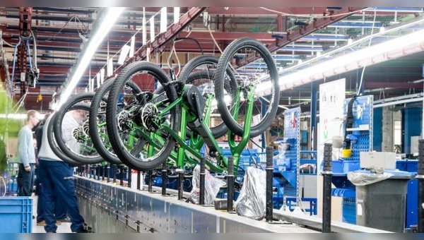 In Sangerhausen werden wieder viele Fahrräder produziert.