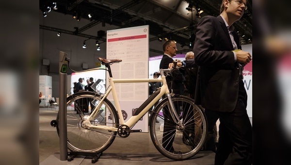 Auf der IAA zog das Konzept-Bike interessierte Blicke auf sich.