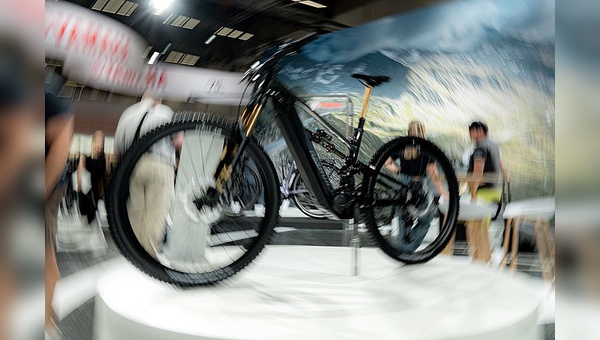 Foto: Raymon - gezeigt auf der Eurobike- E-Mountainbikes mit der neuen Motorengeneration von Yamaha