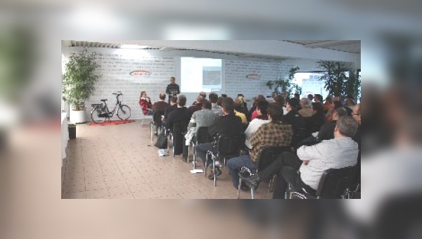 Volles Haus bei der E-Bike Schulungstour von Winora