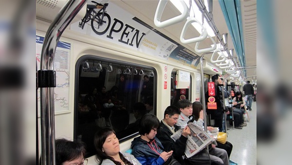 Tern-Kampagne "Open" feiert Startschuss in Taipeis Untergrund-Bahn