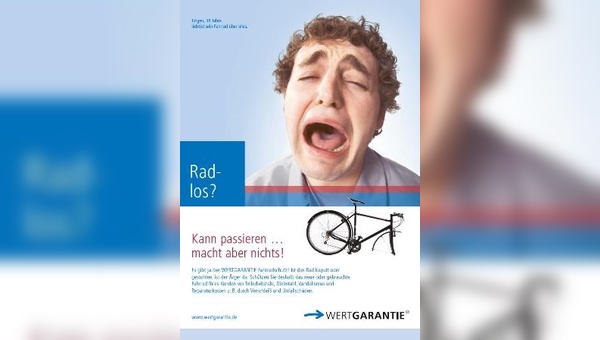 Werbung mit einem Augenzwinkern