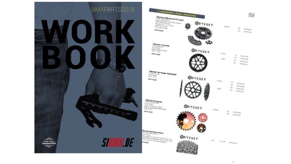 Neues Workbook mit BMX-Teile