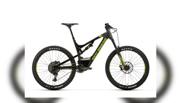 Neues E-MTB der Kanadier mit eigenem Antrieb.