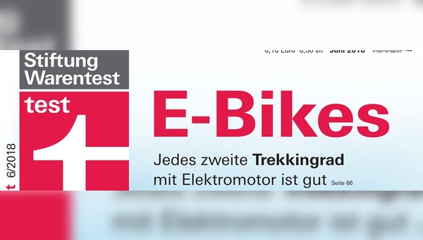 In ihrer aktuellen Ausgabe findet "test" lobende Worte für die Fahrradindustrie.