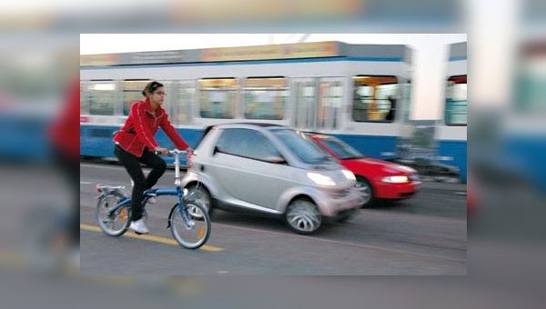 Falträder erobern die Städte.