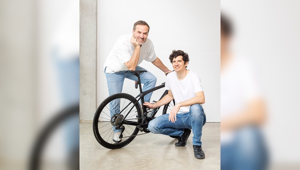 Foto: Cyclelab -CycleLab-Gründer und CEO Philipp Tholen (links) und CFO Bernhard Städler.