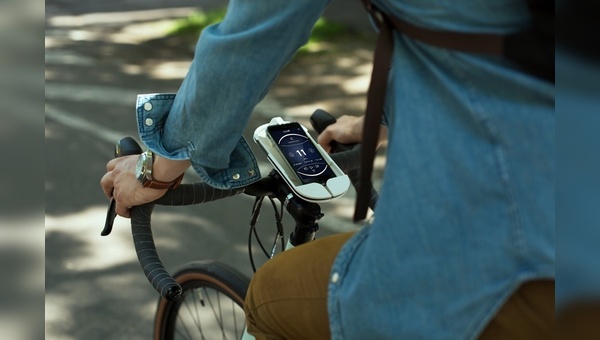 Smartphonehalterung und Fahrrad-Freisprecheintrichtung