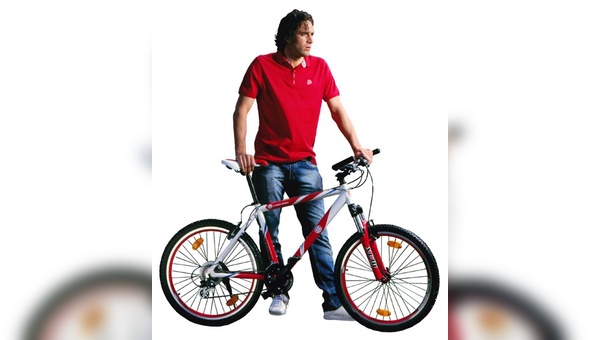 Fanbikes gibt es u.a. für Anhänger des FC Bayern München