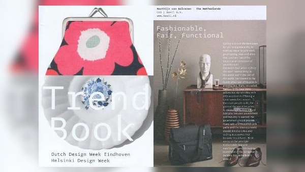 Eintrag im Trend Book der Dutch Design Week