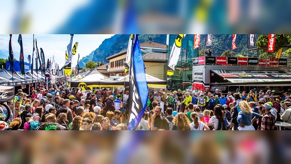 Die Expo-Area des Bike-Festivals erlebte wieder einen starken Zulauf.