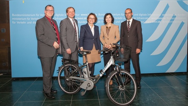 Abschlussveranstaltung des Modellprojekts Azubi-E-Bike