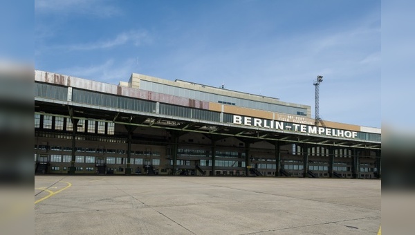 Früher Flughafen, heute eine spannede Location für Messen und Veranstaltungen.