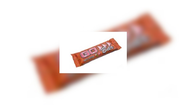 Der GO Bar ist ein Energy Riegel mit einem hohen Fruchtanteil und nur 2 % Fett.