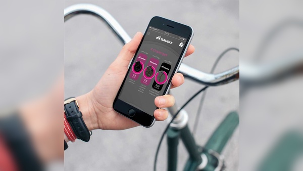 Nach dem Strampeln kann der Radfahrer per App Rabatte erhalten oder an Verlosungen teilnehmen.