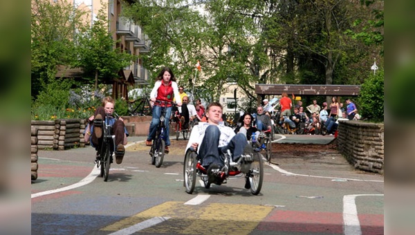 Die "Spezi" lockte auch 2008 große Mengen Fahrradbegeisterter nach Germersheim.