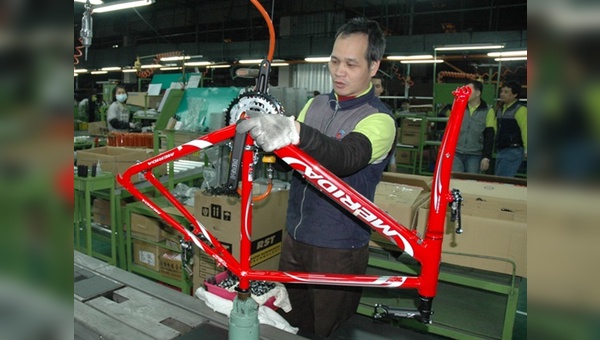 2007 rollten 755.000 Fahrräder bei Merida vom Band.