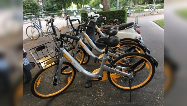 So allmählich verringert sich die Zahl der Obikes in den Städten.