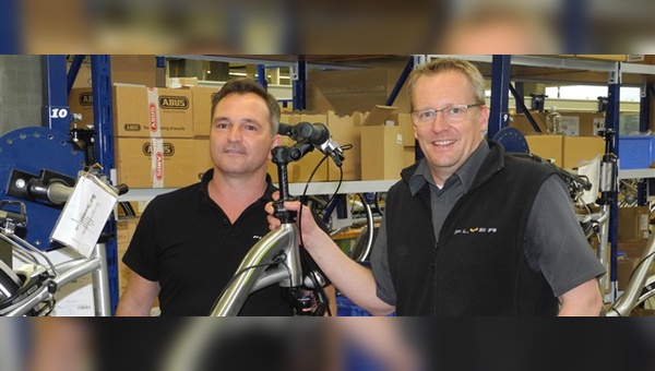 Chef-Entwickler Ivica Durdevic und CEO Simon Lehmann haben bei Flyer-Anbieter Biketec ehrgeizige Pläne.