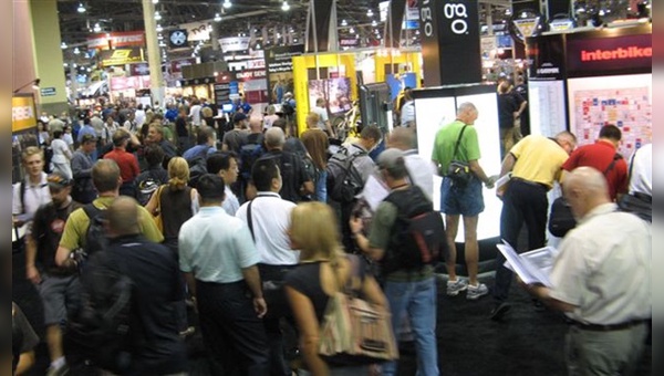 Im Sands Expo Center, dem Veranstaltungsort der Interbike, herrschte wieder Hochbetrieb. (Foto: inMotion mar.com)