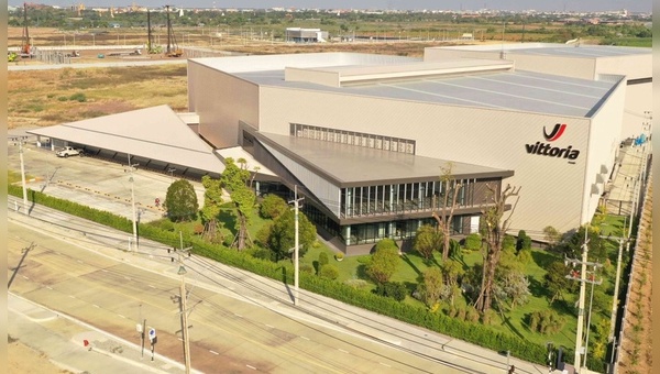 Hochmoderne Fabrik in Thailand von Vittoria