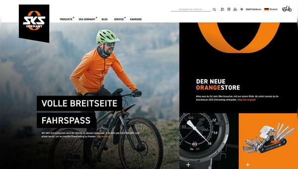 SKS Germany - neuer OrangeStore