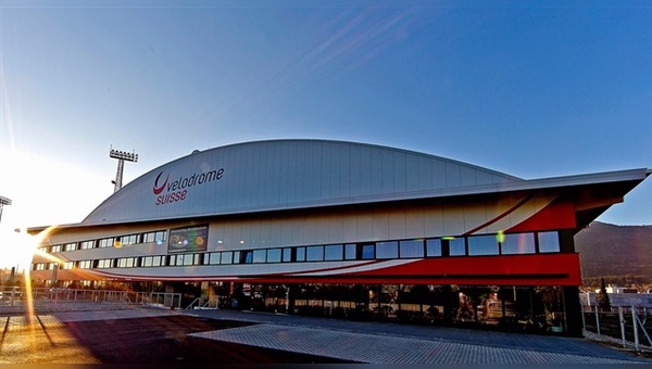 Ein imposanter Bau: Das im vergangenen Jahr eröffnete Velodrome Suisse in Grenchen