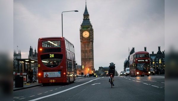 Nicht nur in England hinterließ die Bike to Work Challenge Spuren